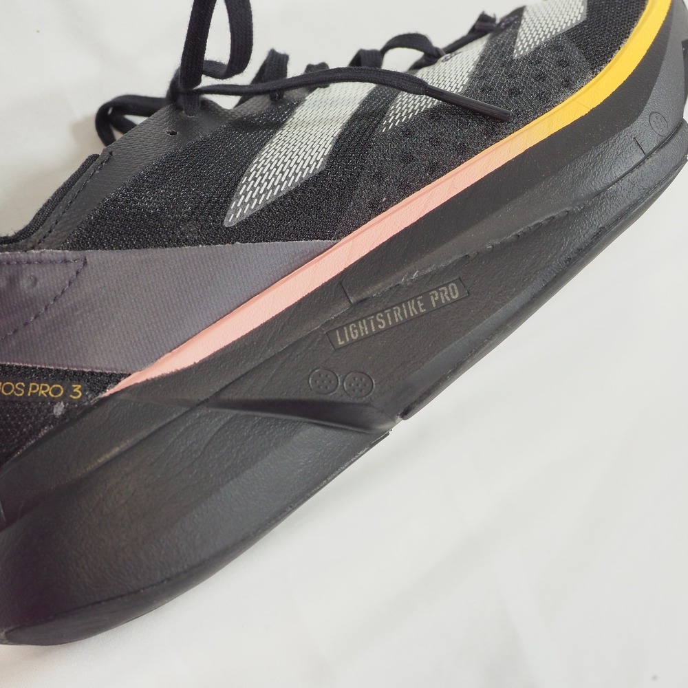 Adidas Adizero Adios Pro 3 Sneakers Womens 6.5 Black Running Racing Shoes - Picture 8 of 9